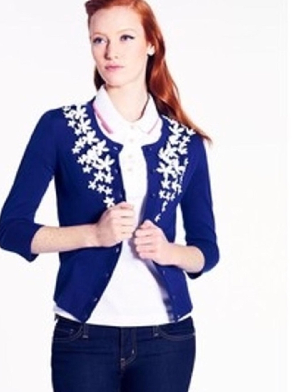 Kate Spade In Full Bloom Cardigan - Picture 5 of 13